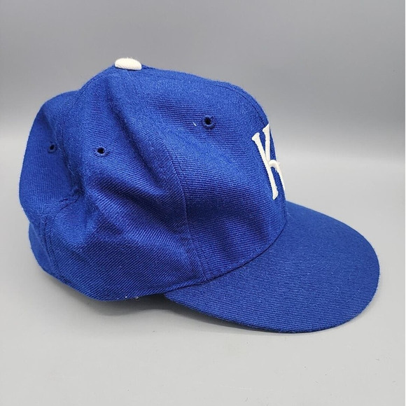 Kansas City Royals New Era 100% Wool Fitted Hat Auth. Diamond Collection Cap Hat - Picture 2 of 11